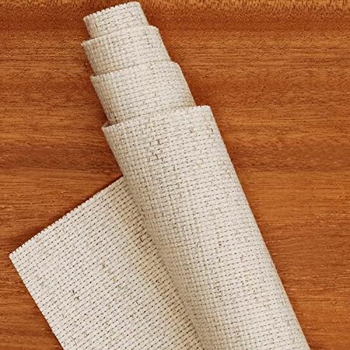 Essentials By Leisure Arts Aida Cloth, 14 Count, Oatmeal, Cross Stitch