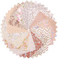Hanjunzhao Vintage Brown 10-Inch Cotton Precut Squares – 42 Pack