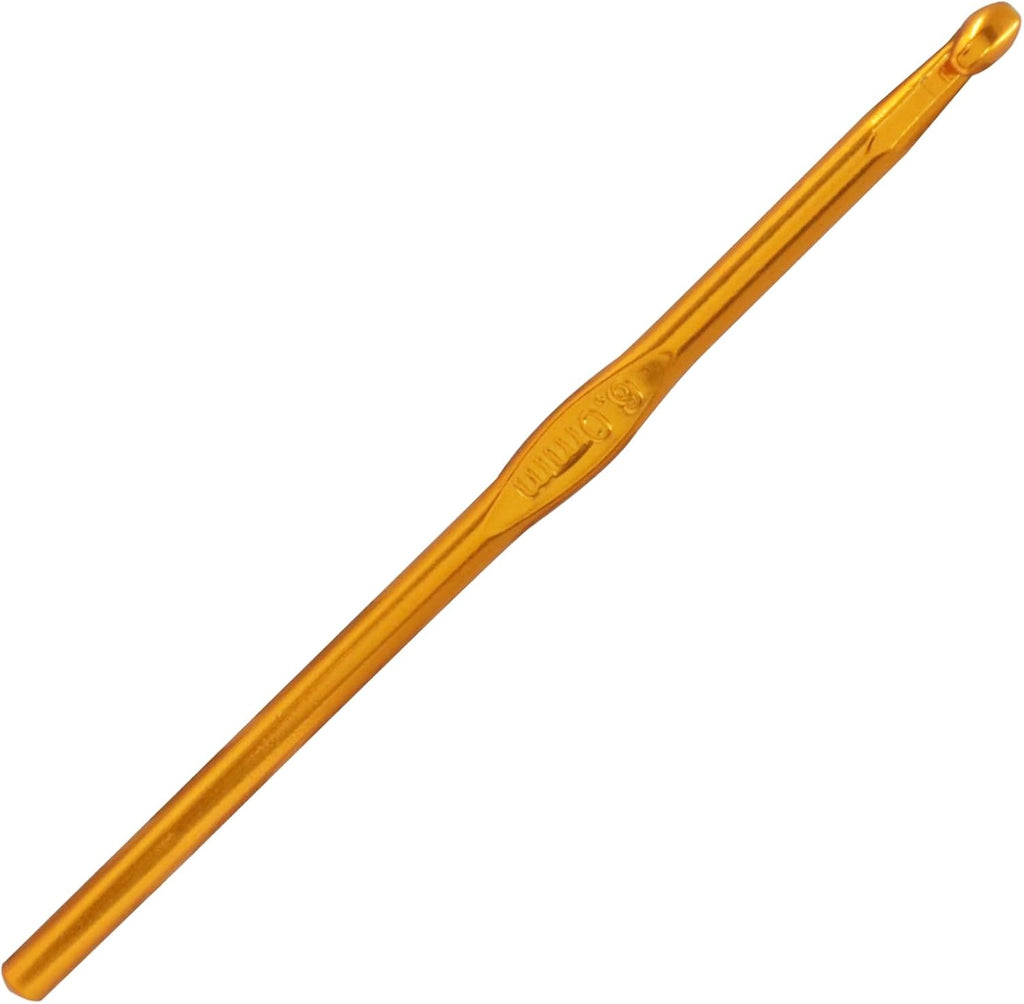 Bivethoi Aluminum Crochet Hook 6mm, 20 Pcs