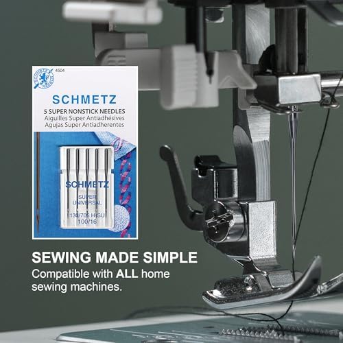 SCHMETZ Super Nonstick Super Universal Sewing Machine Needles