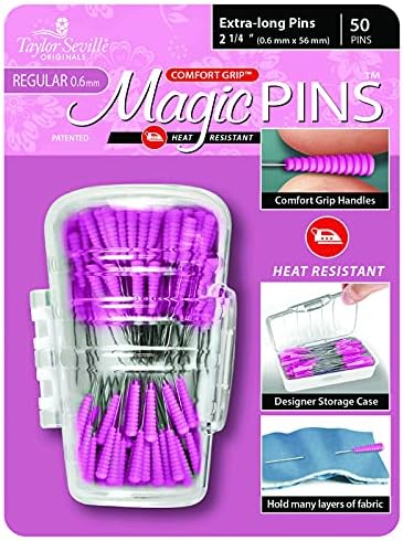 Taylor Seville Originals Comfort Grip Magic Pins Extra Long Regular