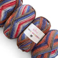Wool Wonders #4 Worsted Weight Wool Yarn, 4-Pack(640Yds/400G) Sandy
