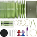 Circular Knitting Needles, 13 Pairs, 4 Inch