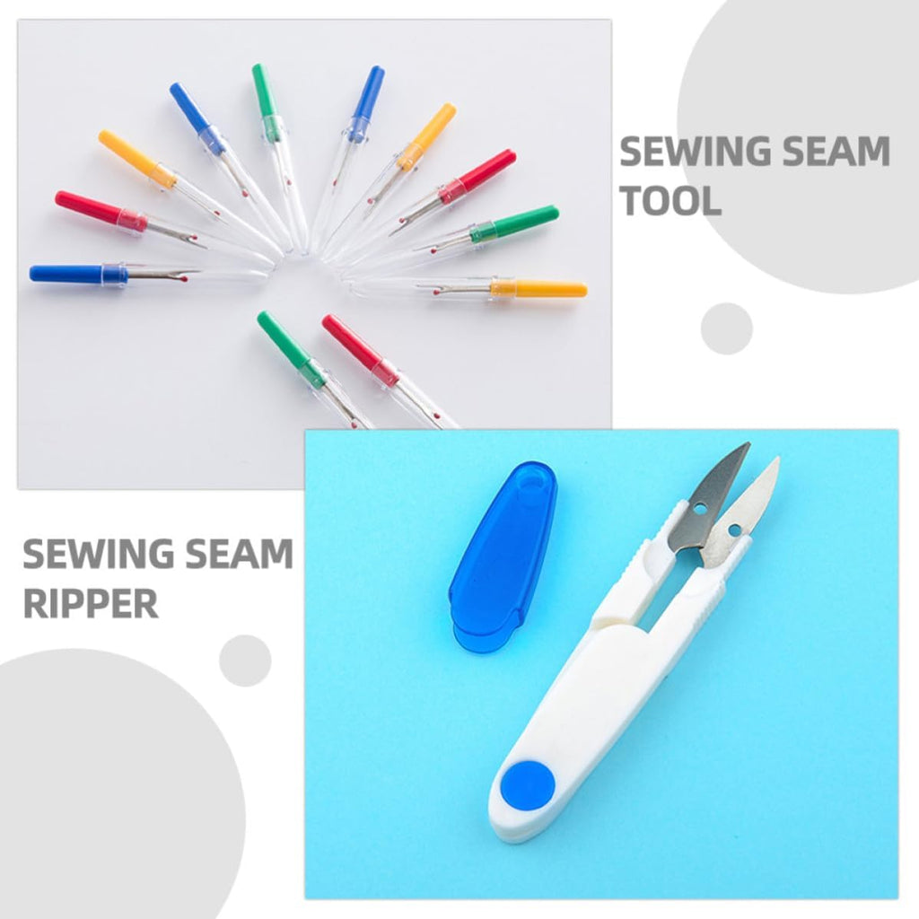 7Pcs Seam Rippers for Sewing, Embroidery Thread Remover Set