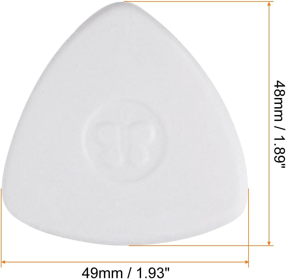 HARFINGTON 30pcs Tailors Chalk, Triangle Sewing Chalk, Washable Fabric