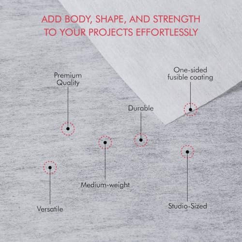Fairfield Structure, Medium Weight Fusible Interfacing, One-Sided