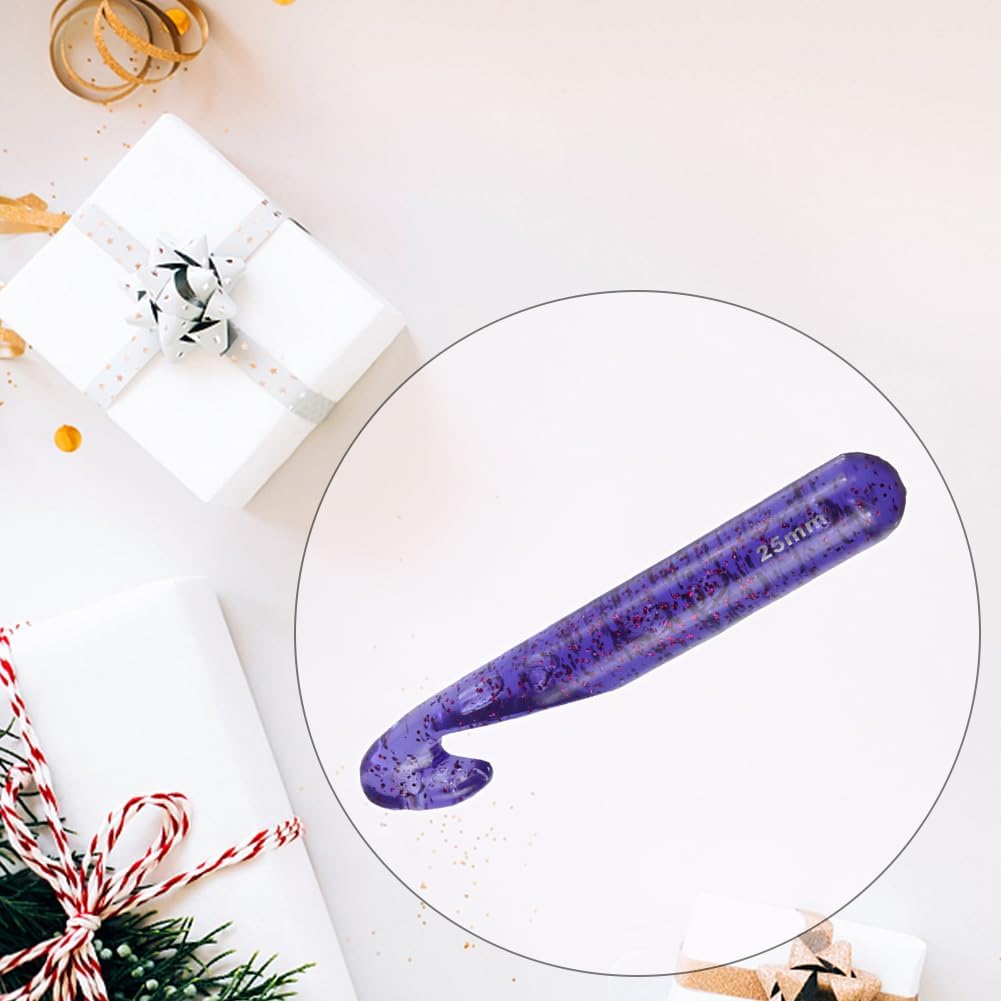 Large Crochet Hook 25mm Crochet Hook Big Size Crochet Needle QLRFFLJOY