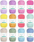 Katech 1OO% Cotton Yarn for Crocheting & Knitting–Baby Cotton Yarn (D)