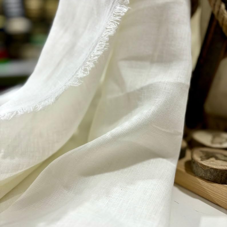 Soft Luxury Linen Fabric, Linen Dress-Clothing Fabric, Organic Linen