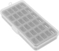 30 Slot Bobbin Storage Case for Home Sewists, Plastic Organizer