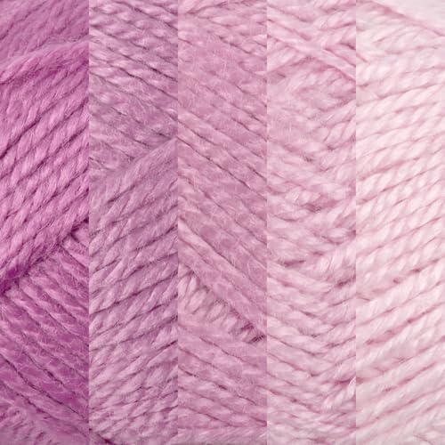 JubileeYarn Amigurumi Select Gradient Yarn - Wisteria - 5 Skeins