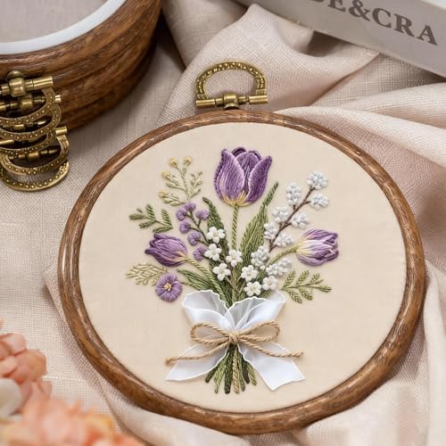 4 Inch Small Embroidery Hoops, 12 Pcs Embroidery Hoop Round Imitated