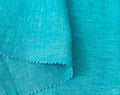 100% Linen Fabric – Lightweight Delavé Vintage Dyed – Two-Tone Effect