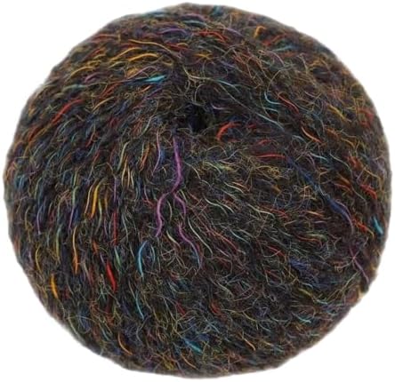 300G Gradient Wool Cotton Blend Yarn, Multicolor Yarn Ball For