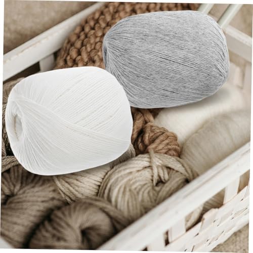 Wool Yarn for Knitting and Crocheting Xmas 6 Balls for Cardigans