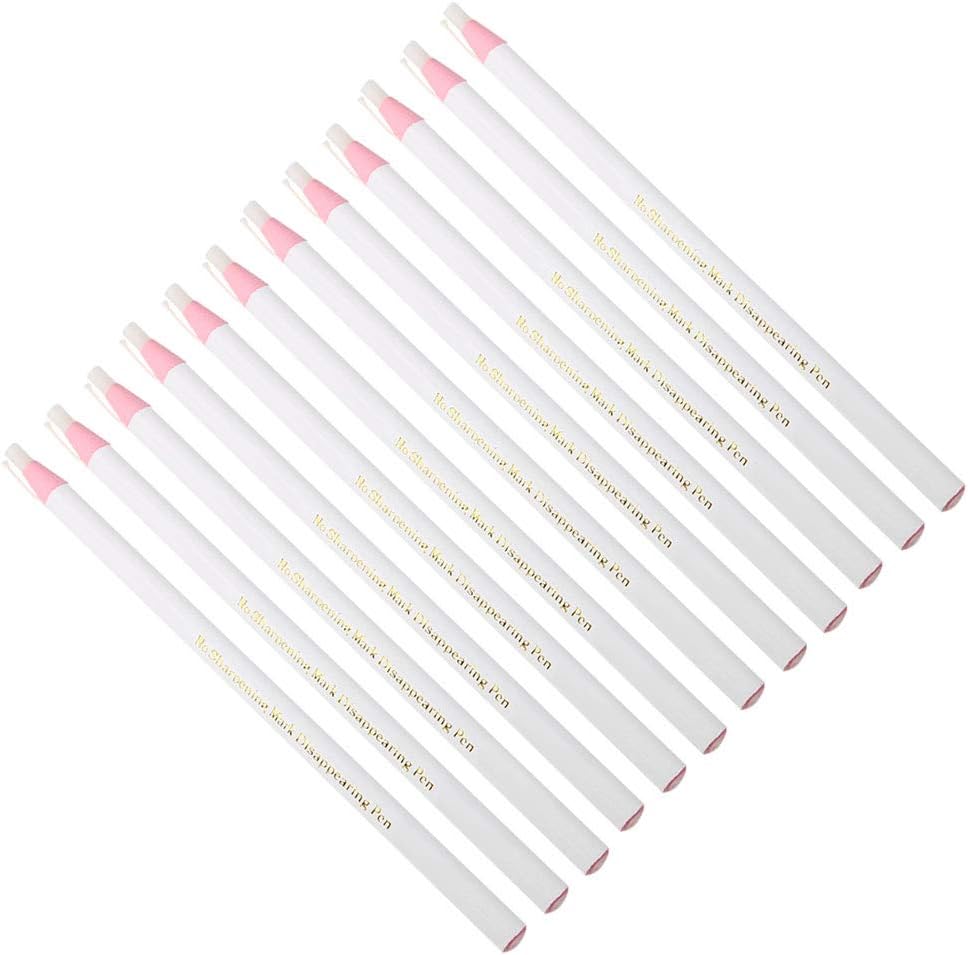 Markin12pcs / Pack of Invisible Erasable Fabric Pencils for Sewing
