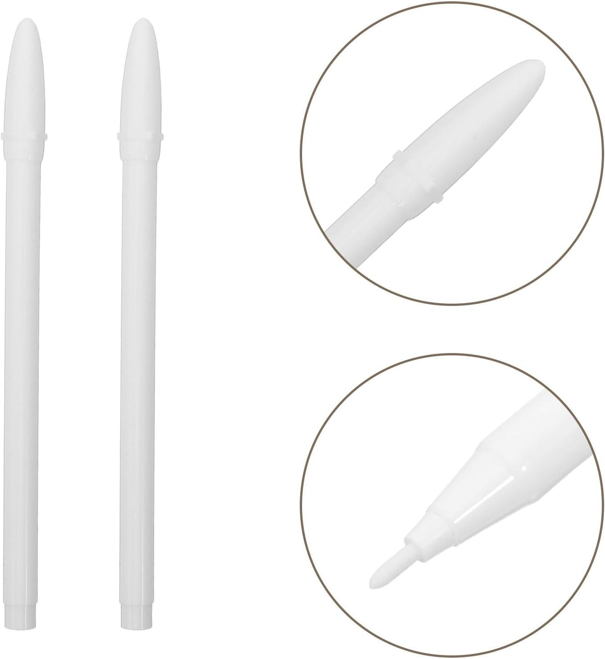10pcs White Washable Fabric Marking Pens for Sewing Clothes, Set