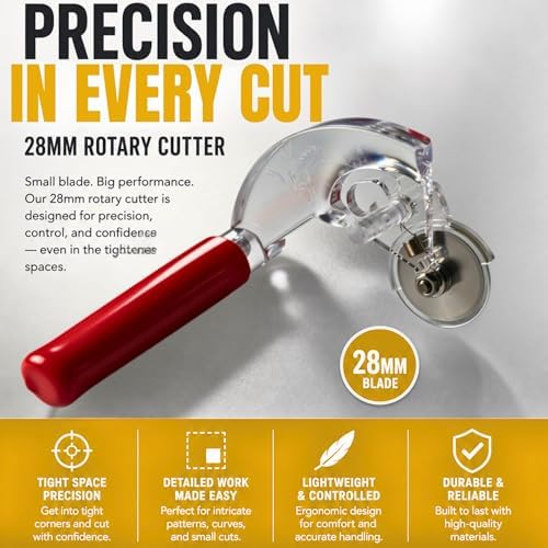 Martelli 28mm Rotary Cutter for Fabric