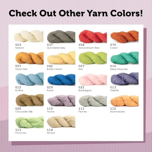 HiKoo CoBaSi Sock Yarn, Cotton, Bamboo, Silk, 50g, 220 yd, #110