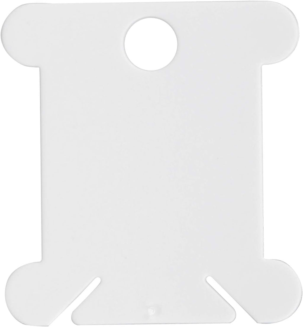 Embroidery Thread Organizer, Transparent Plastic Winding Plate Bobbin