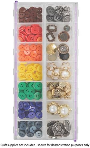 Craft Mates Craft & Sewing Supplies Organizer, 14 Locking