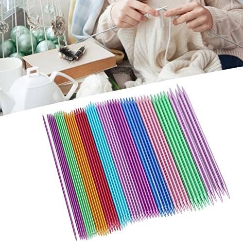 Fabater Knitting Needles, Ergonomic Aluminum Double Pointed Needles
