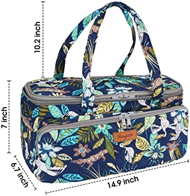 Yarn Bag-Large Size-Yarn Storage Organizer with Grommets-Portable