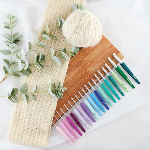KnitPro Waves 2.0 Single-Ended Crochet Hooks | US Size B (2.25mm)