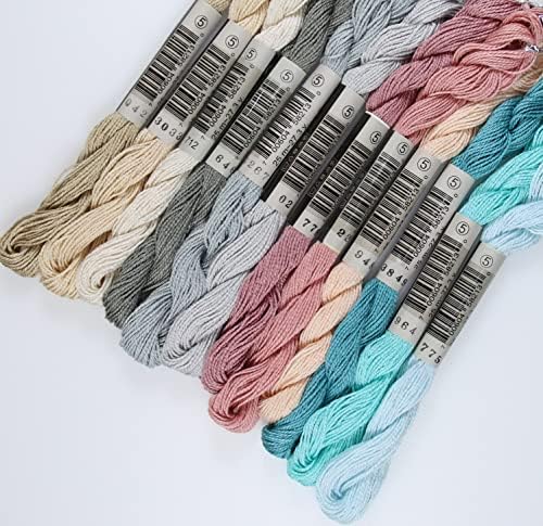 KCS 328 Yards(300 Meters) Mercerized Pearl Cotton Crochet Needlepoint