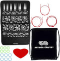 ChiaoGoo Twist Red Lace 5-inch Large 7500-L Interchangeable Set