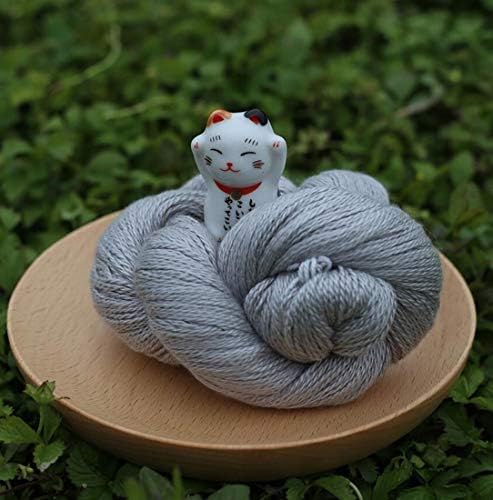 Lotus Yarns Silky Cashmere Fingering Weight Knitting Yarn Skein Shiny