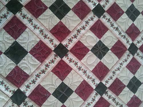 Full Line Stencil Score of Four, Continuous Quilt Template (30692)