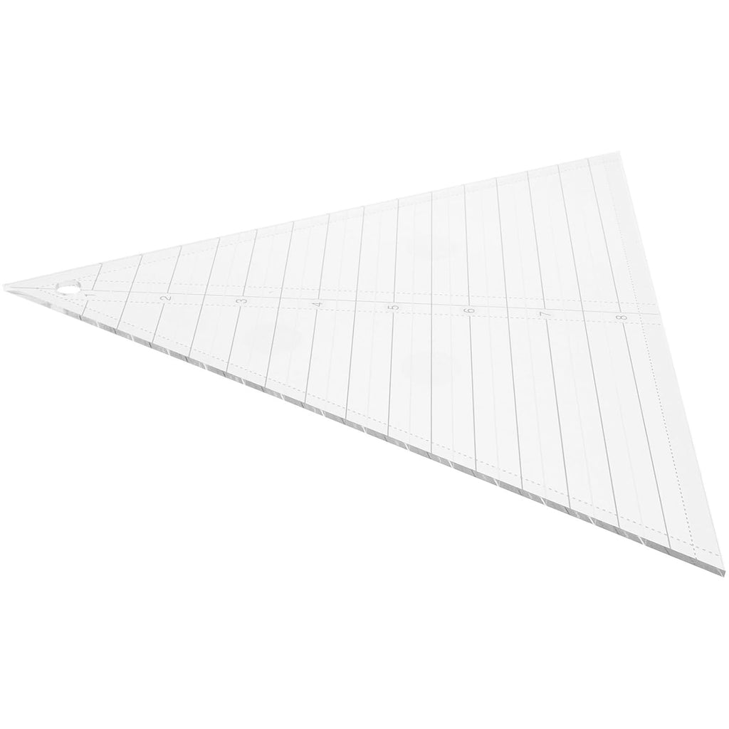 Equilateral Triangle 60 Degree Acrylic Quilting Ruler Template
