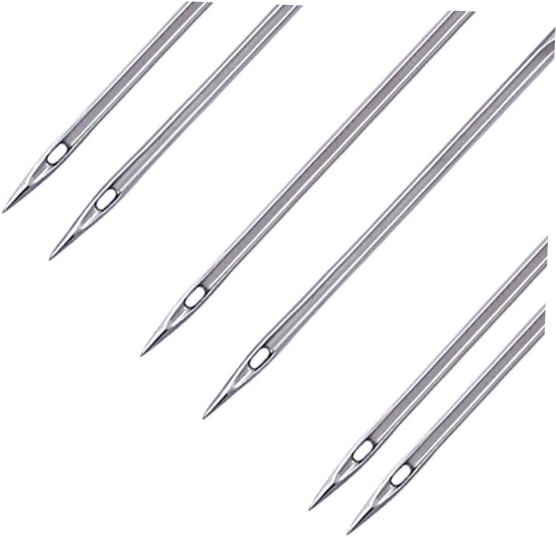 12Pcs Sewing Machine Twin Needles, Double Point Metal Set for Home Use