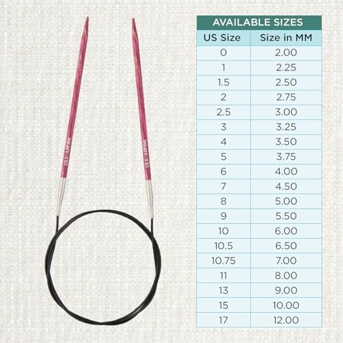 KnitPro Dreamz Fixed Circular Needles 16" (40cm) | US Size 6 (4mm)
