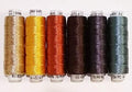 Sue Spargo Lustrous Razzle Rayon Thread, Size #8 - Set of Six 50yd