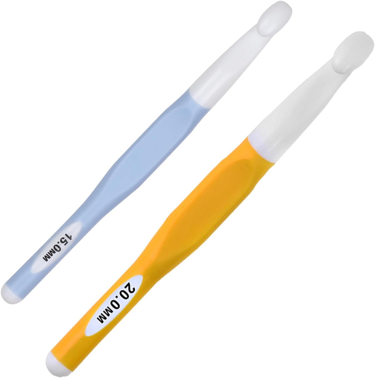 Large Sizes Crochet Hooks 2 pcs Long Crochet Needles QLRFFLJOY 15mm
