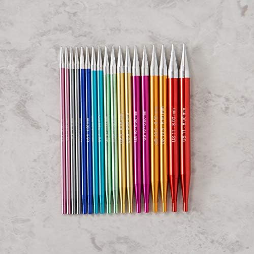 Knit Picks Aluminum Interchangeable Circular Knitting Needles Set