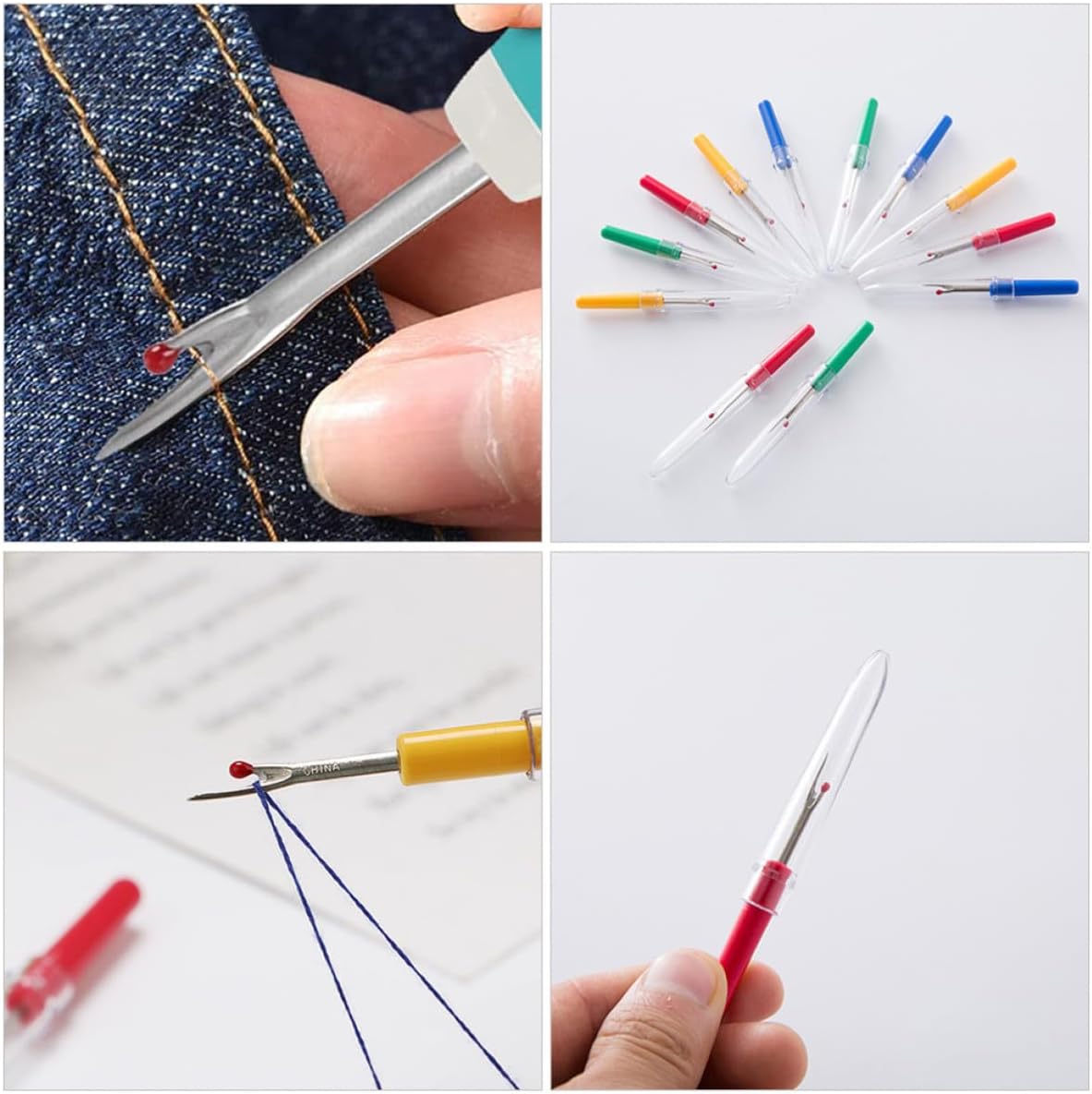 7Pcs Seam Rippers for Sewing, Embroidery Thread Remover Set