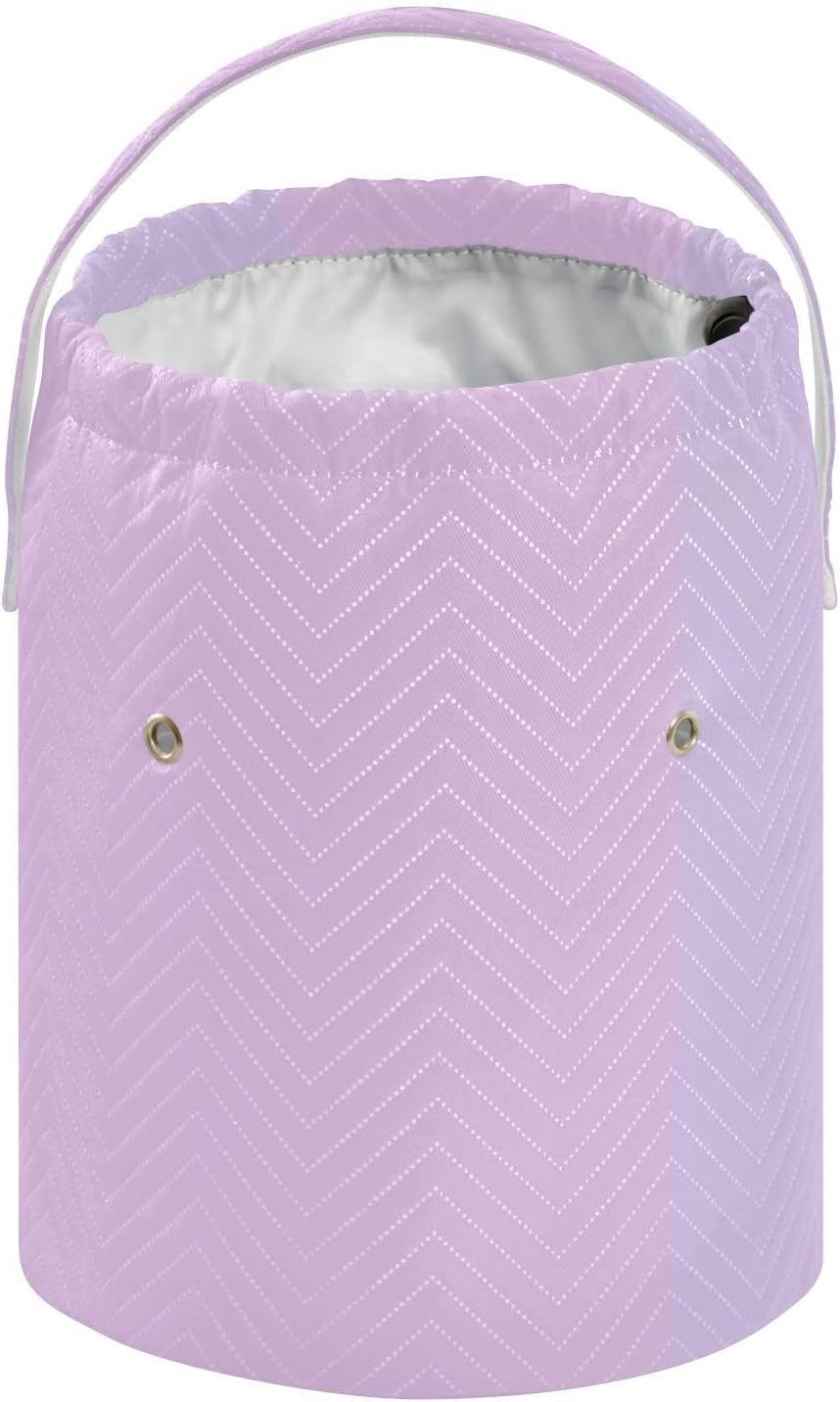 YETTASBIN Purple Solid Color Yarn Storage Bag, Large Crochet Knitting