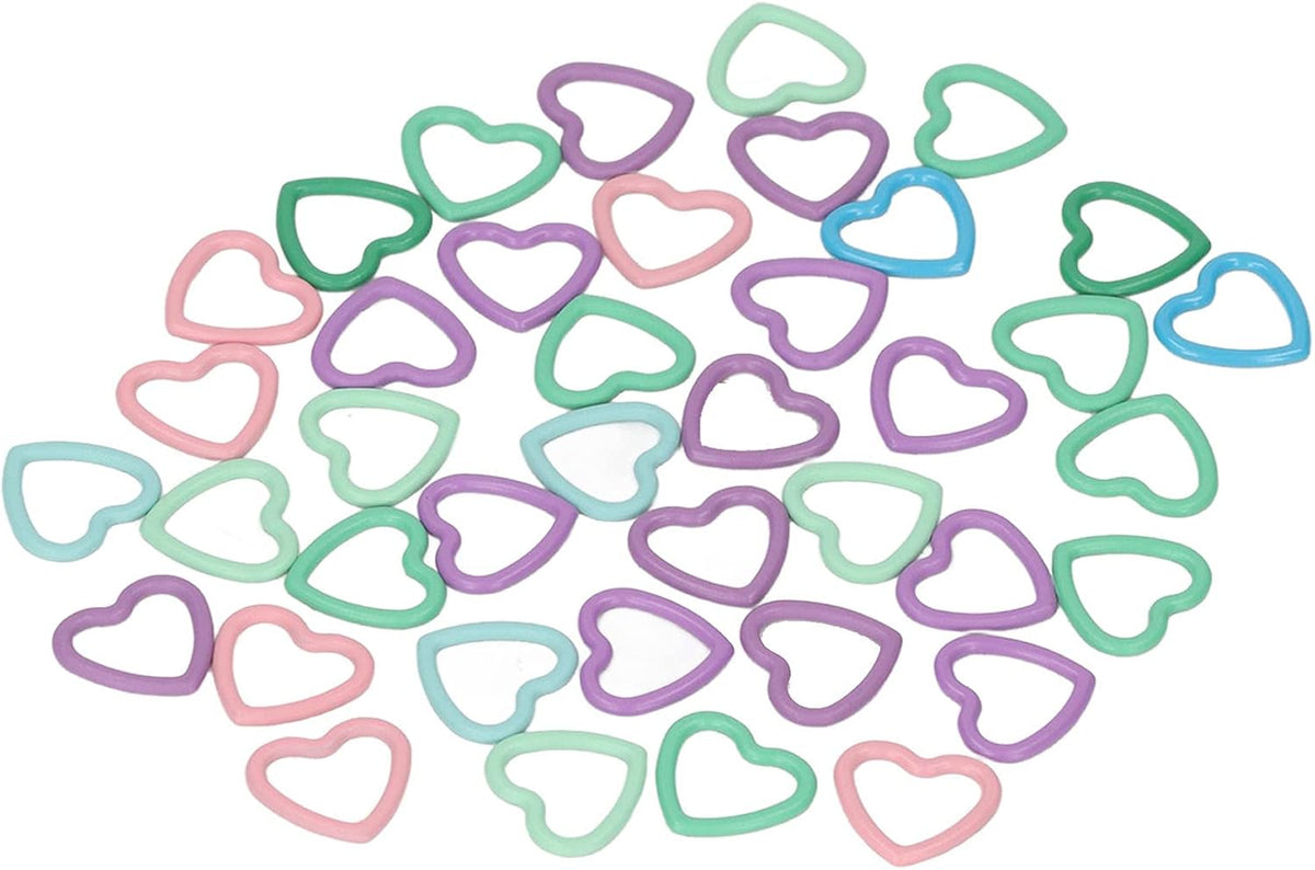 Zerodis 40 Pieces Locking Stitch Markers, Colorful Knitting Crochet