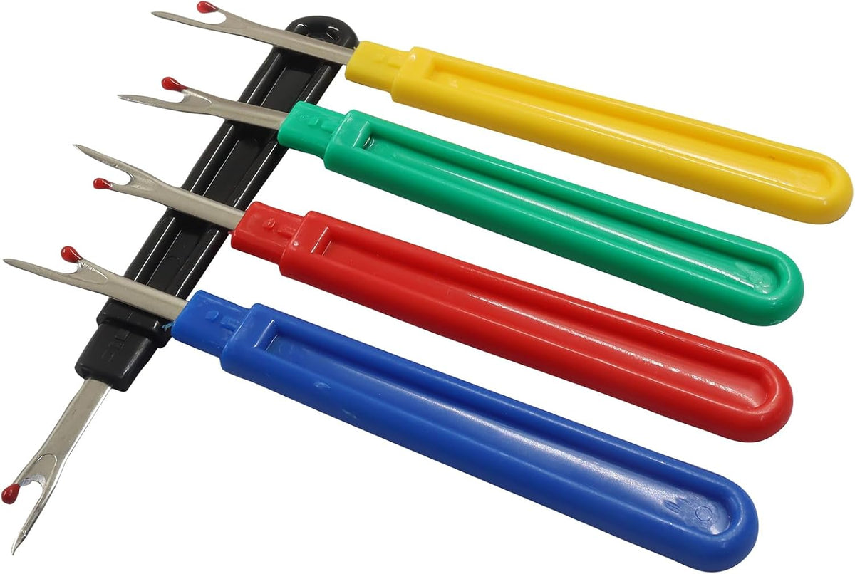 Hordion 6 PCS Seam Ripper Stitch Remover Tool, Blue Seam Ripper