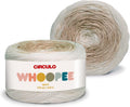 CIRCULO Whoopee Yarn, Smooth Color Gradient Cake, 100% Brazilian