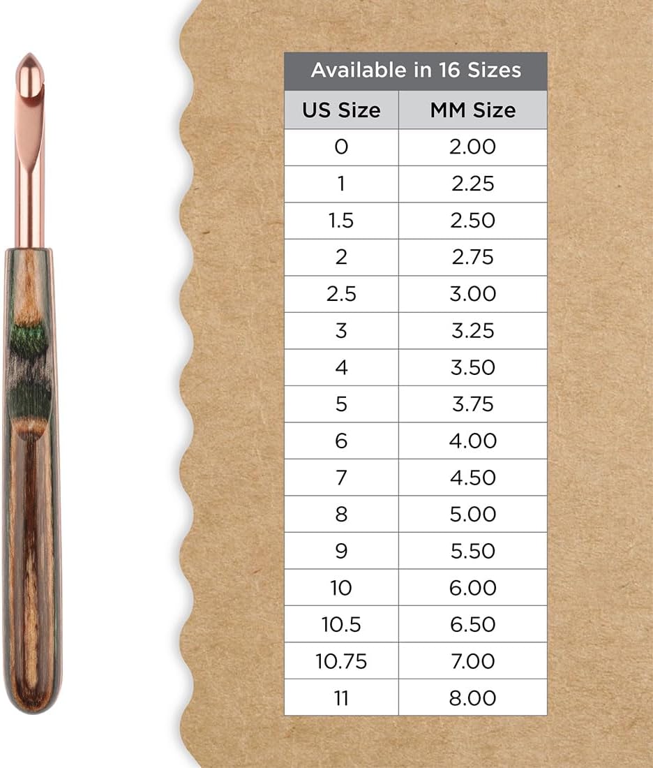Knitter’s Pride Terra Single-ended Crochet Hook 2.5mm