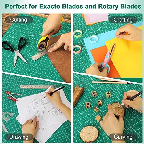 Density-upgraded 18" x 24" Self Healing Sewing Mat, Idemeet Rotary