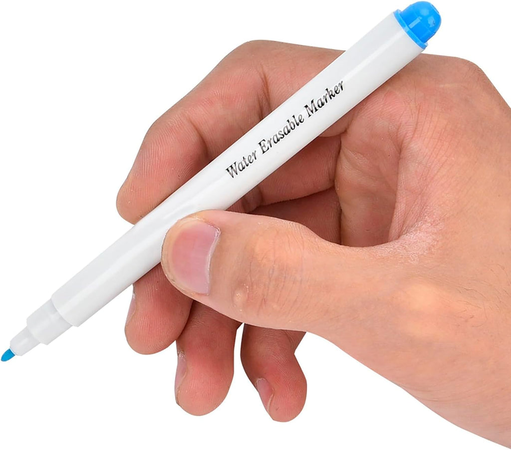 Washable Fabric Markers for Sewing, 4PCS Water Erasable Fabric Marking