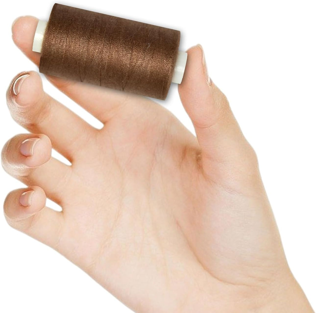 All Purpose Sewing Thread-2 Spools of Hand Polyester Sewing Thread for