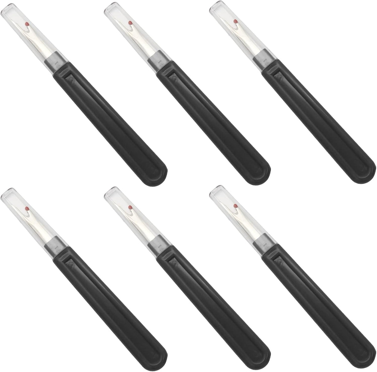 Opfiue Seam Ripper Set, Black, 6 Pack