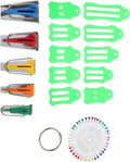 Bias Tape Maker Kit for Craft Hobbyists, Sewing Room Tool Set