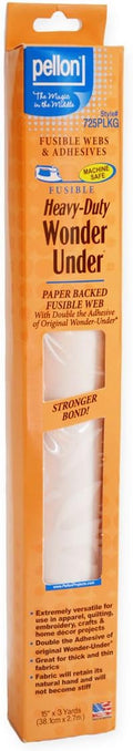 Pellon 725R Heavy-Duty Wonder Under, 15 Inch x 5 Yards